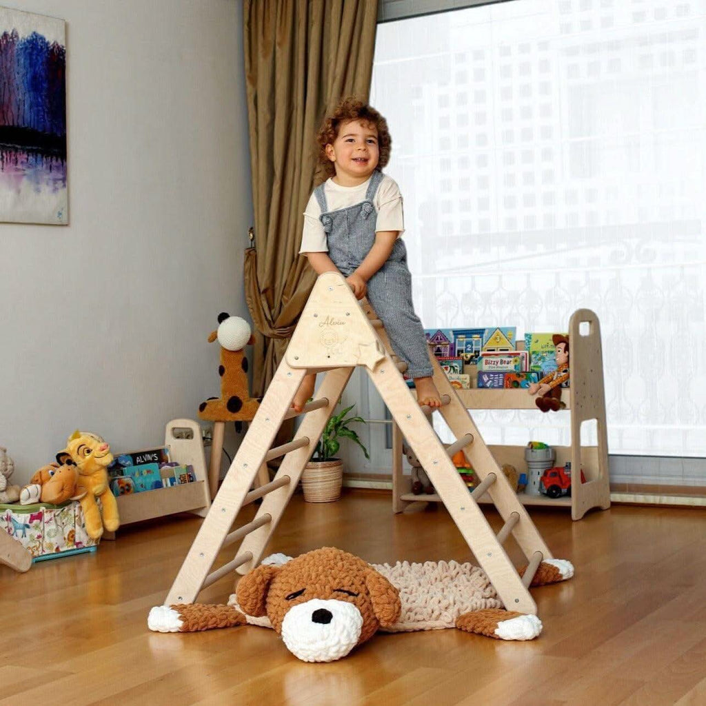 Montessori Triangle Climber Set / 3 size - Rootwellco