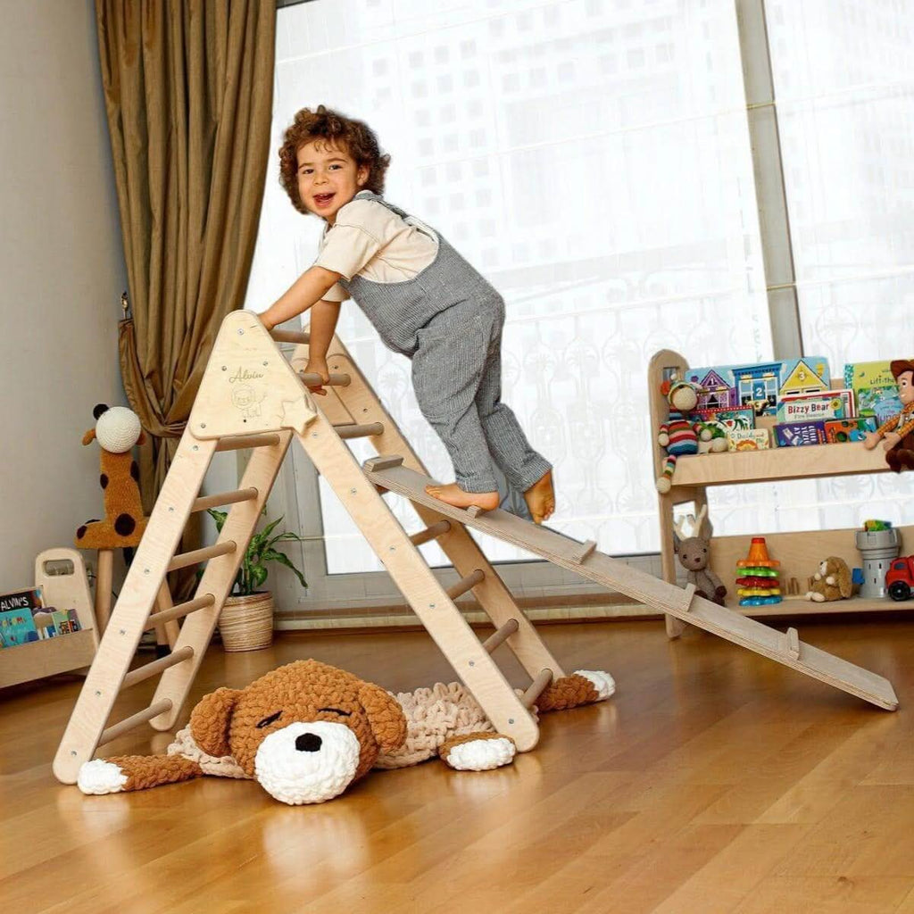 Montessori Triangle Climber Set / 3 size - Rootwellco