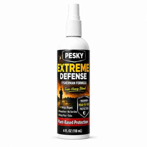 Bug Spray for Mosquitoes & Ticks | Extreme Defense Texas Heavy Blend “Fisherman Formula” - Rootwellco