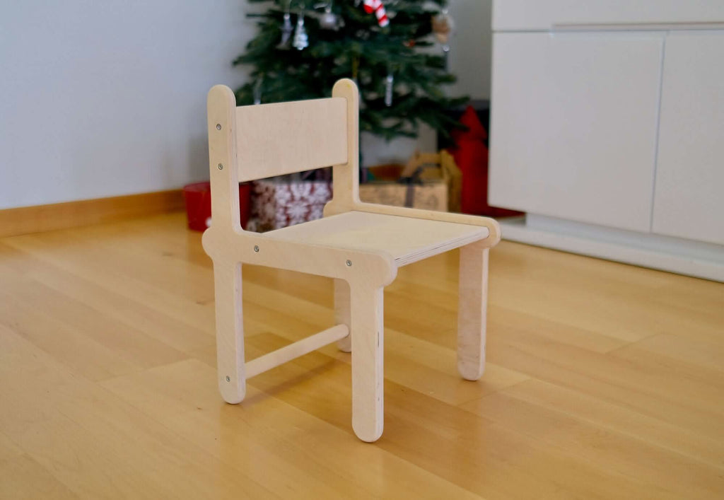 Montessori Climbing Triangle with Table and Chair - Rootwellco