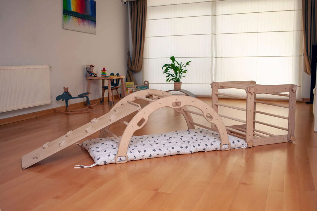 Montessori Climber Set 6 Pieces | Indoor Playground Set - Rootwellco