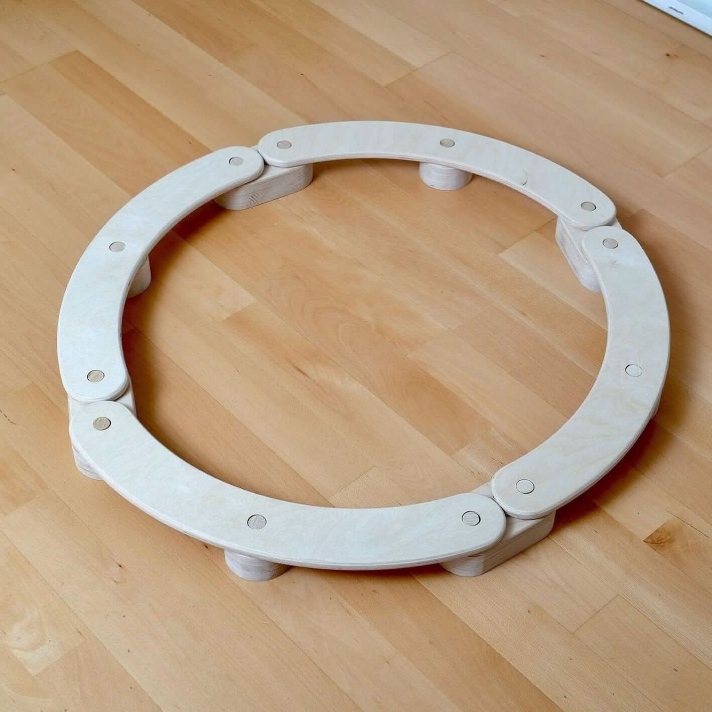 Circular Wooden Balance Beam Set - Rootwellco