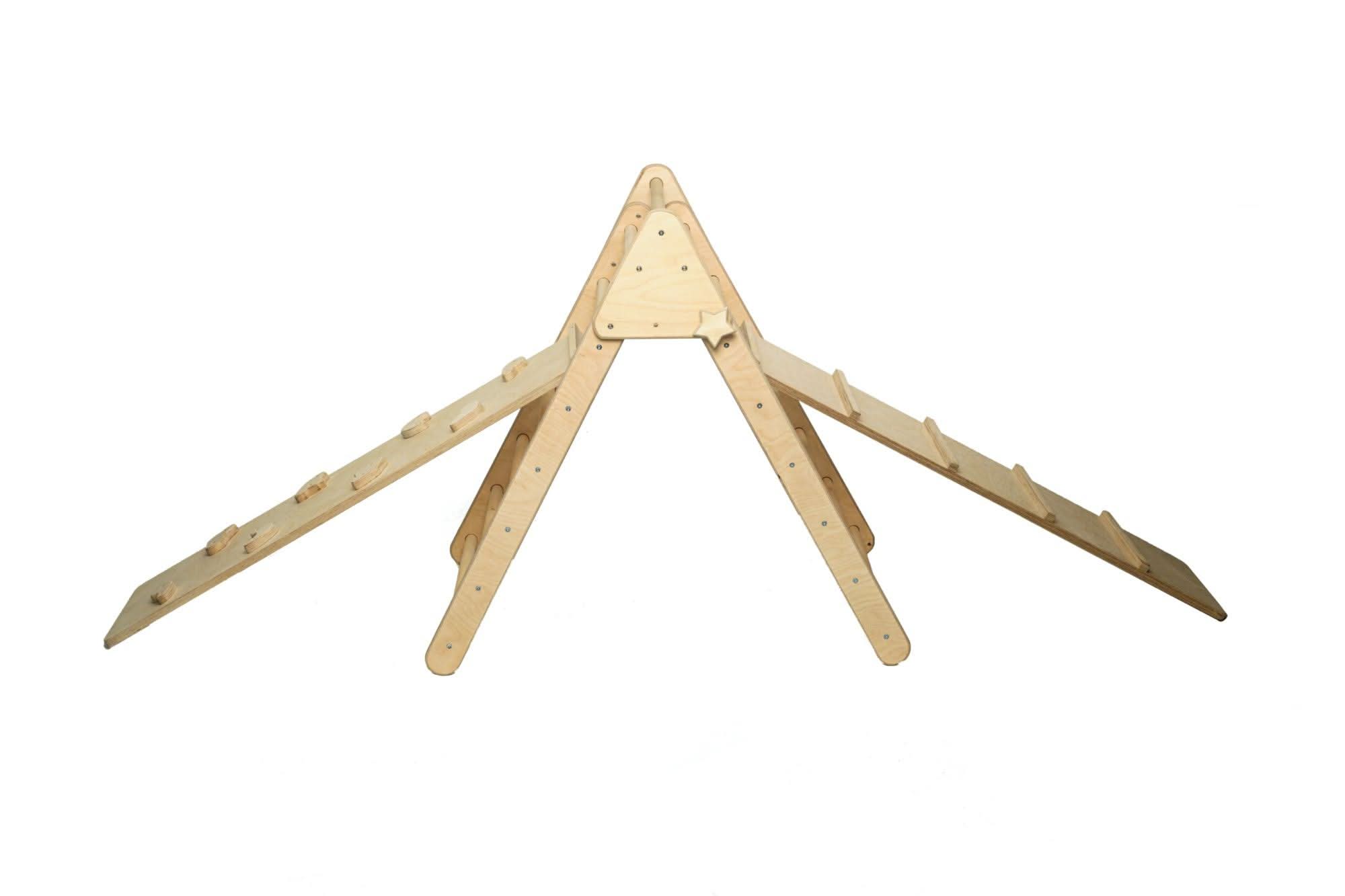 Climbing Triangle with Tent Cover, Mat, Ramp - Rootwellco