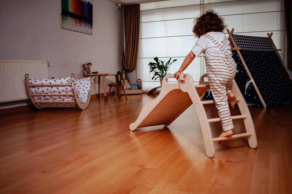Foldable Wooden Slide - Rootwellco