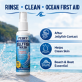 PESKY® Jellyfish Wash – Spray for Marine Stings- for beach bags, boats, dive gear, and coastal first-aid kits - Rootwellco