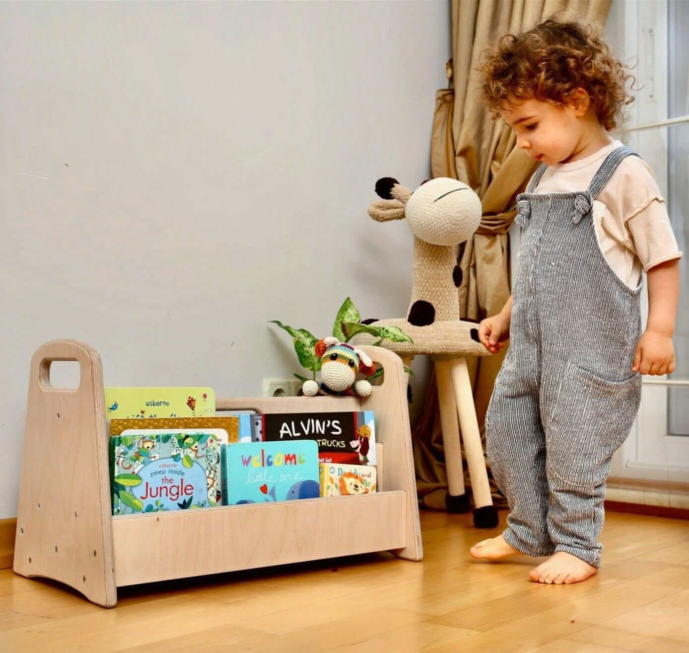 Montessori Bookshelf / Medium Size - Rootwellco