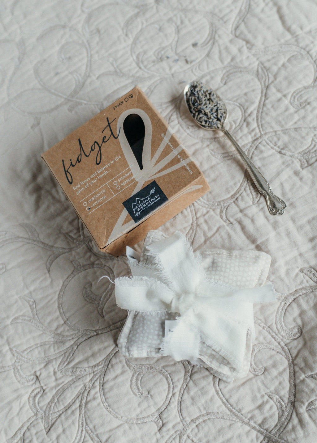 Weighted Sensory Fidgets — Calming Cotton Fidgets for Anxiety, ADHD & Stress (Set of 2) - Rootwellco