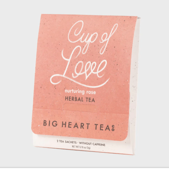 Cup of Love Herbal Tea (Includes 2 Tea Bags) - Rootwellco