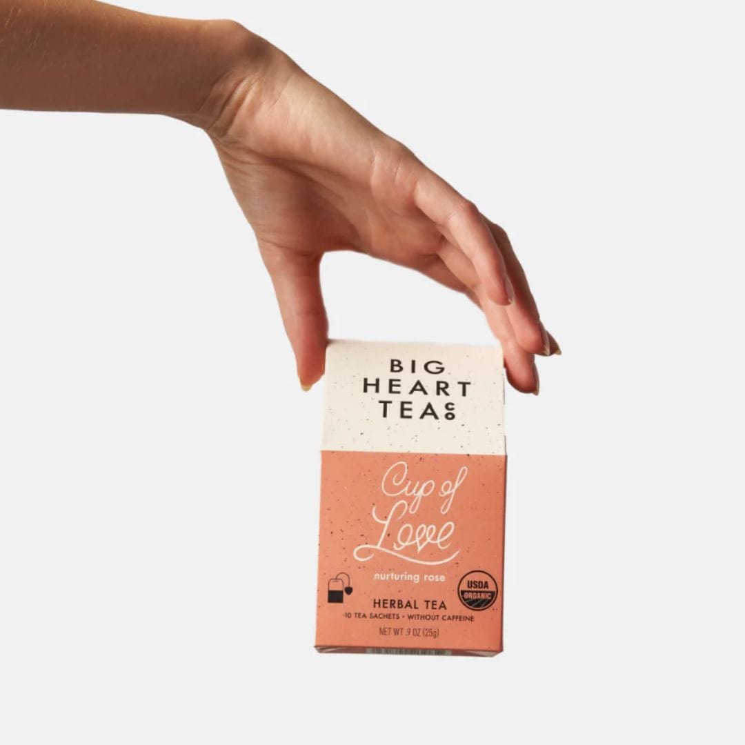 Cup of Love Herbal Tea (Includes 2 Tea Bags) - Rootwellco