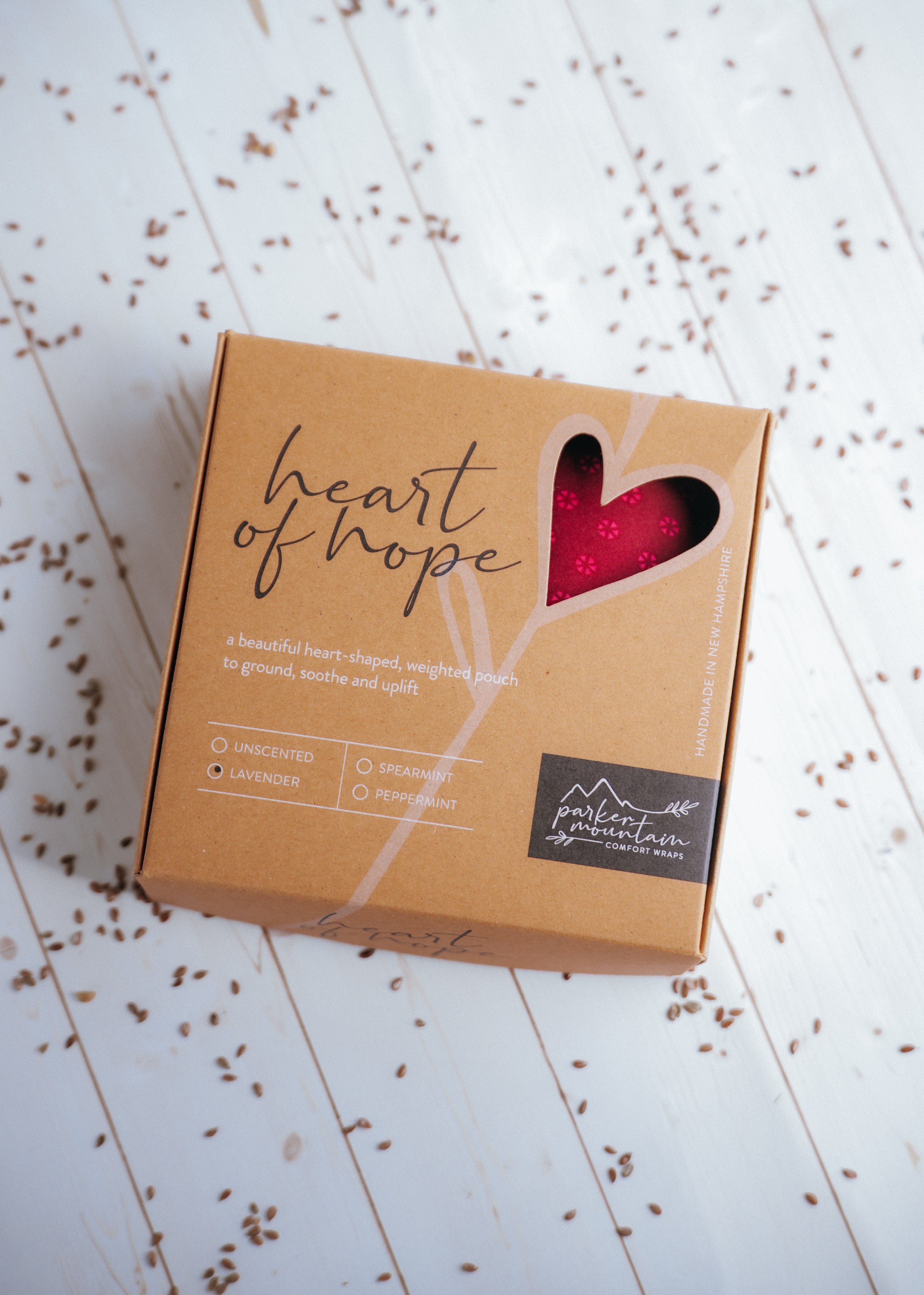 Heart of Hope — Weighted Comfort Heart for Anxiety & Sympathy Gifts - Rootwellco