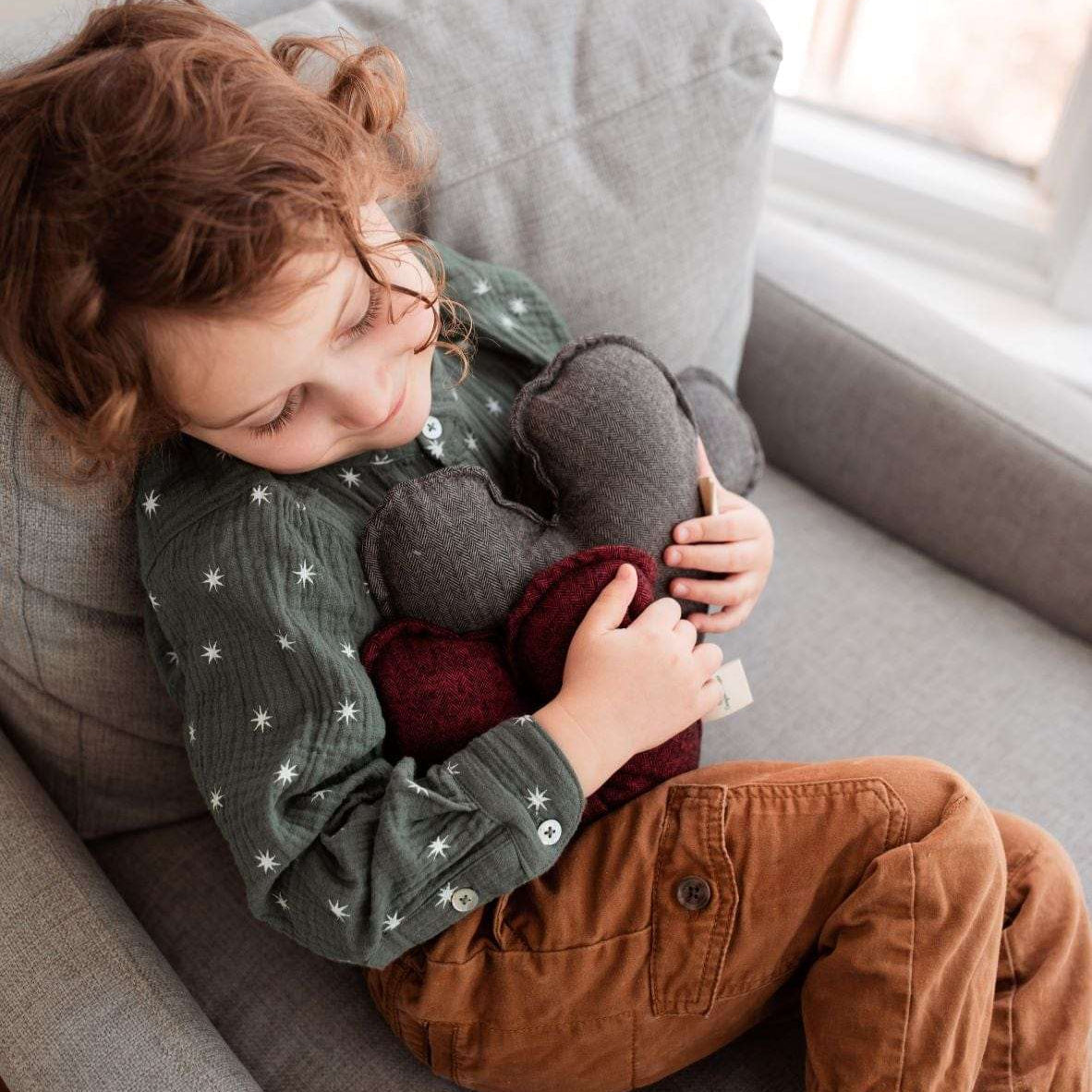 Heart of Hope — Weighted Comfort Heart for Anxiety & Sympathy Gifts - Rootwellco
