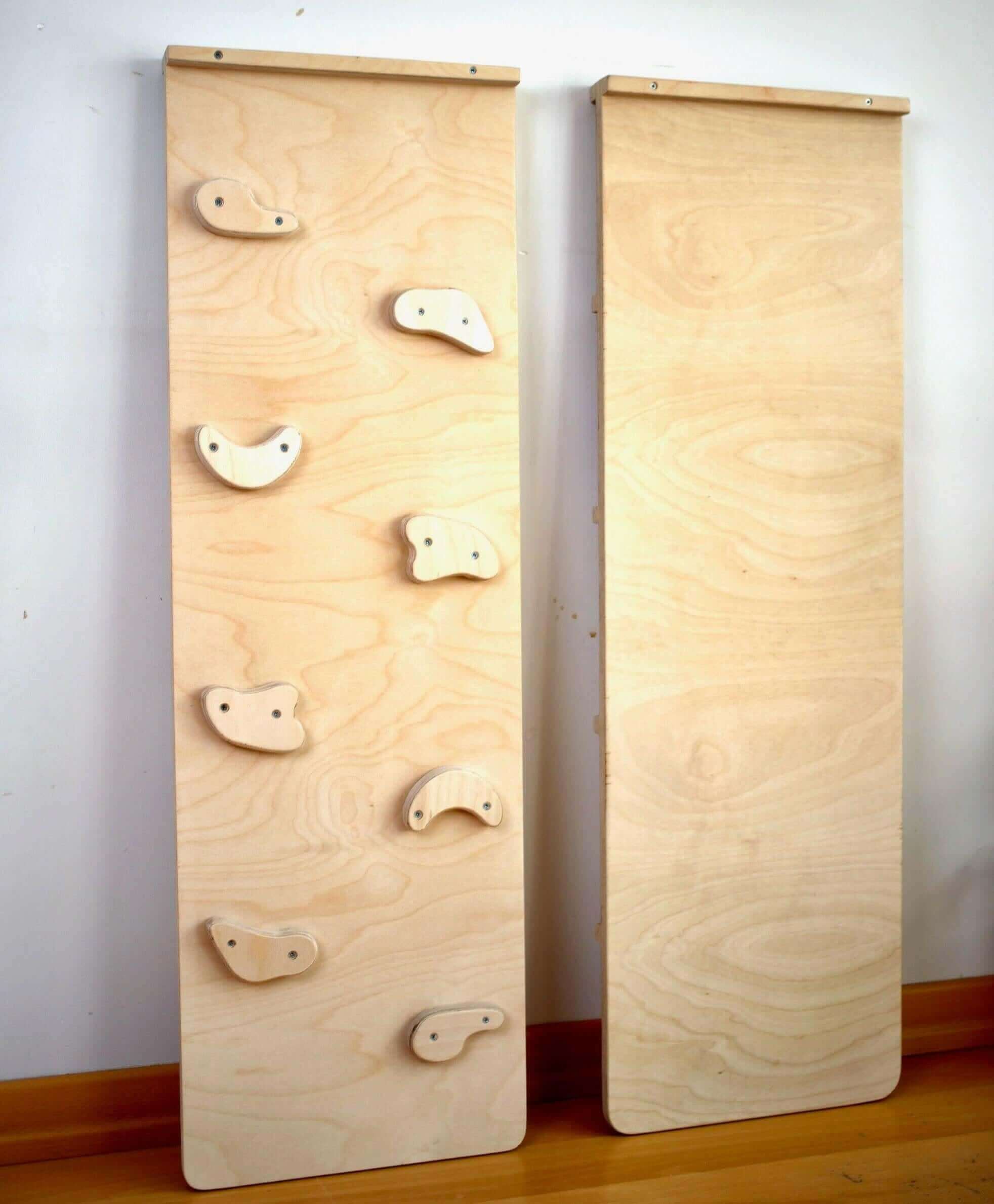 Reversible Rockwall Climbing / Sliding Ramp - Rootwellco