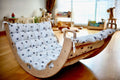 Climbing Arch with Ladder Ramp and Star Pillow Set | Wooden Climber Set - Rootwellco